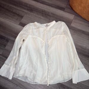 Elegant White Women's Top